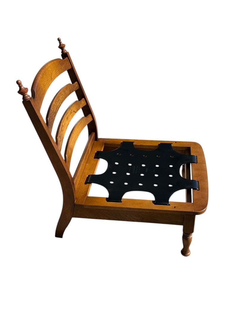 KZ029 飛騨産業　キツツキ　穂高 1Pソファ　木枠のみ 1人掛け椅子　チェア