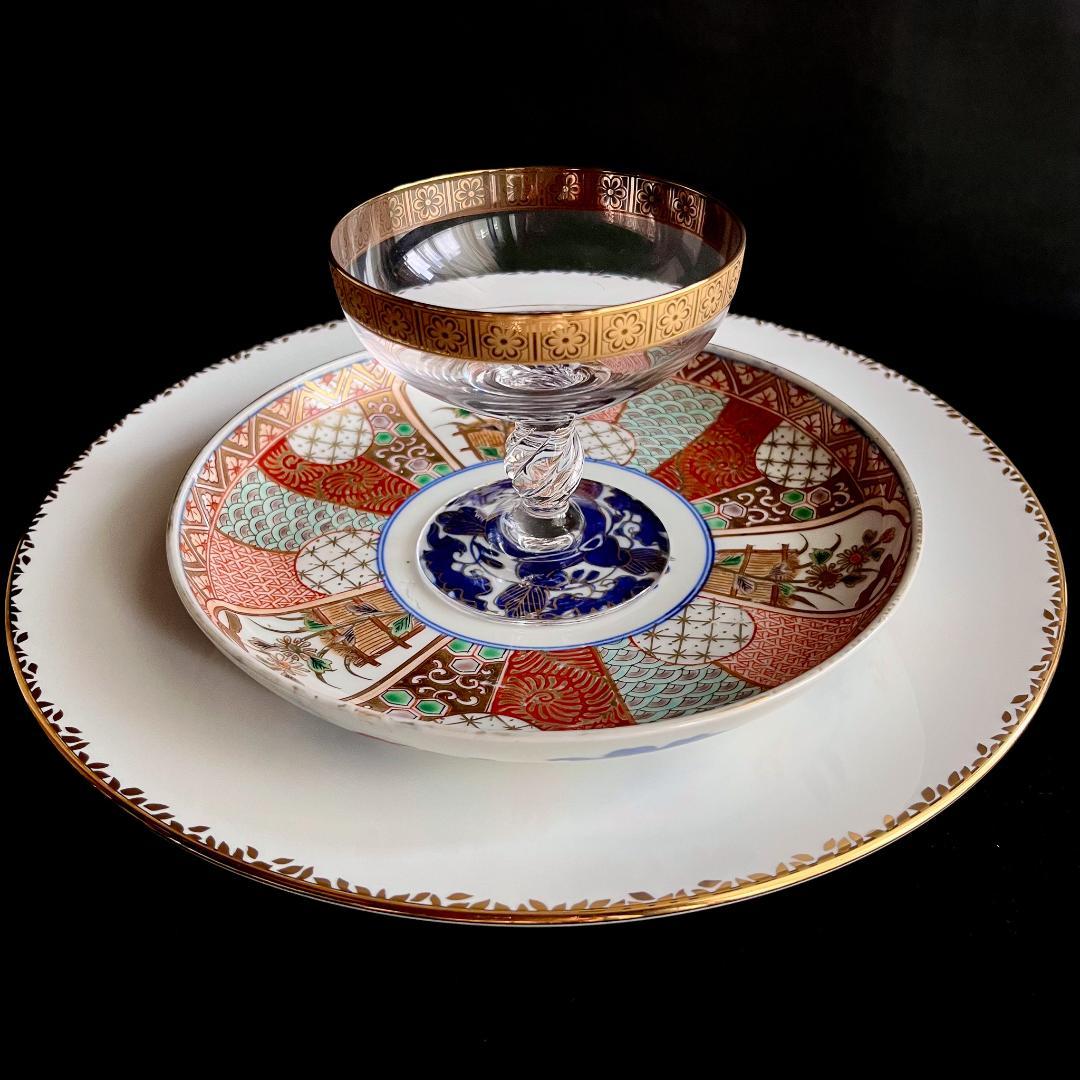 ★新品未使用　超美品 ★ゴールドリーフ　ディナー皿　2枚セット