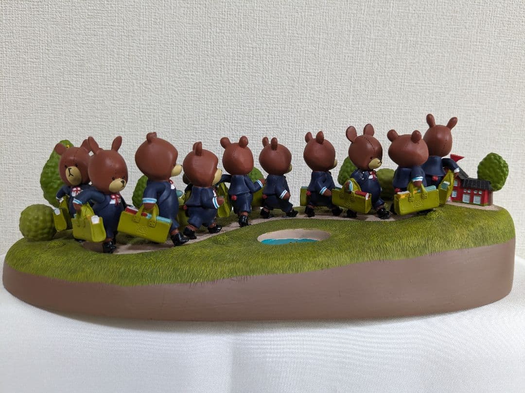 【希少】 くまのがっこう ジャッキー フィギュア 置物