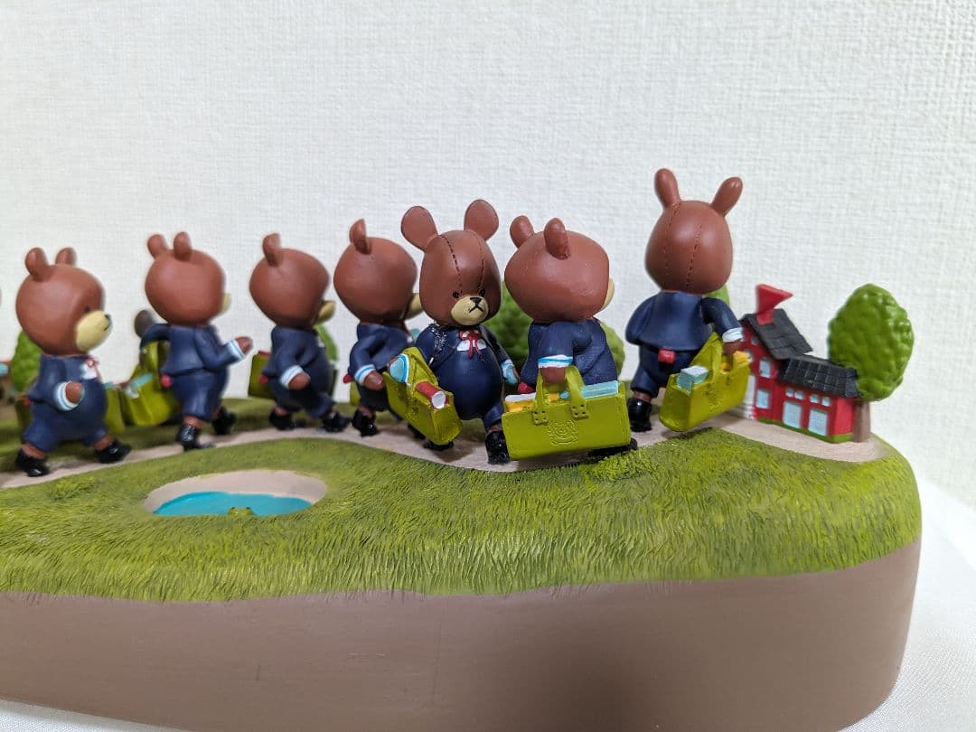 【希少】 くまのがっこう ジャッキー フィギュア 置物