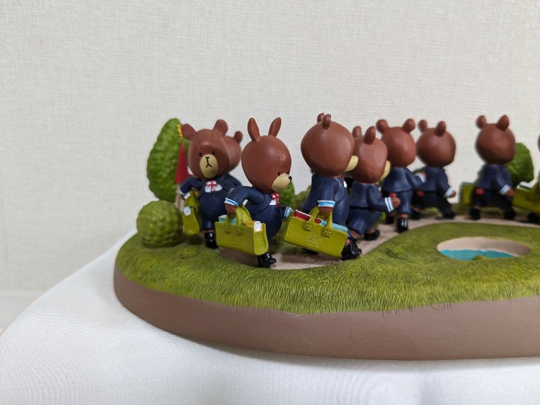 【希少】 くまのがっこう ジャッキー フィギュア 置物