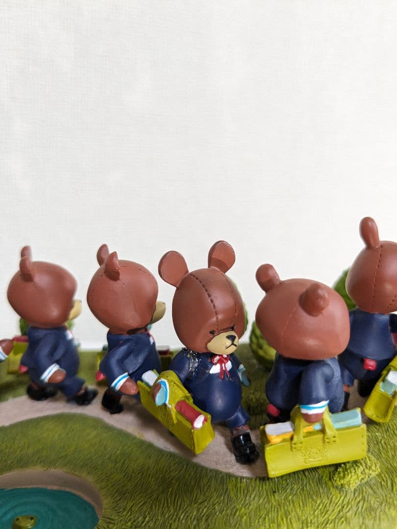 【希少】 くまのがっこう ジャッキー フィギュア 置物