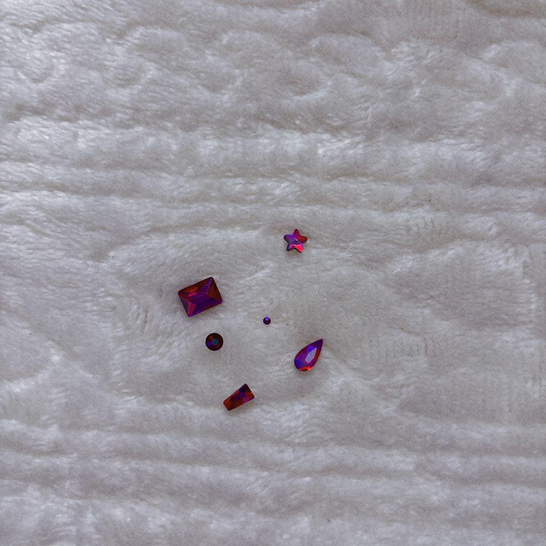 ネイル グリッタージェルネイル パーツ ラメ ネイルパーツストーン ピンセット付