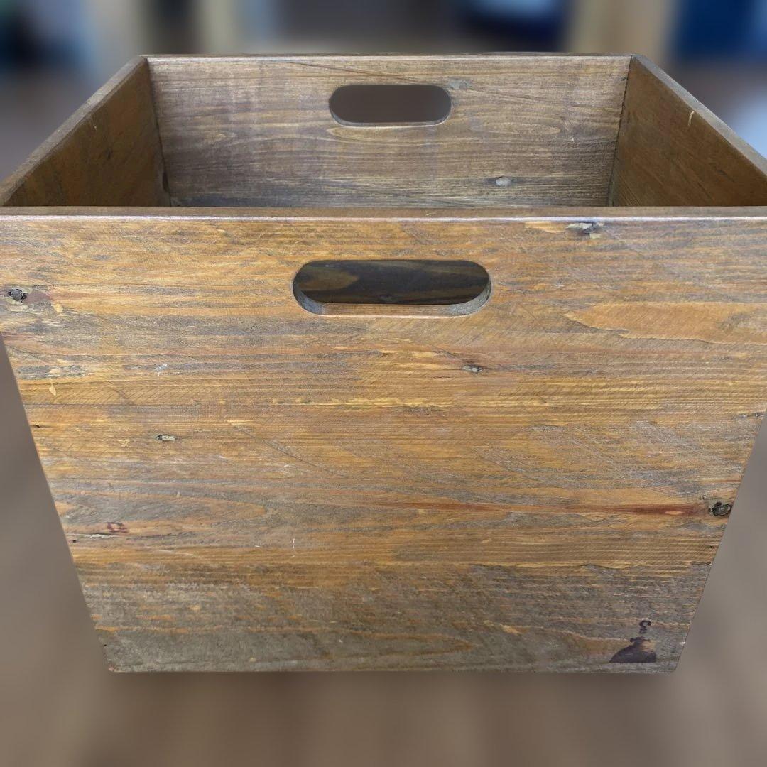 ニコアンド　シェルフ ベンチ ボックス 木製 アンティーク nikoand