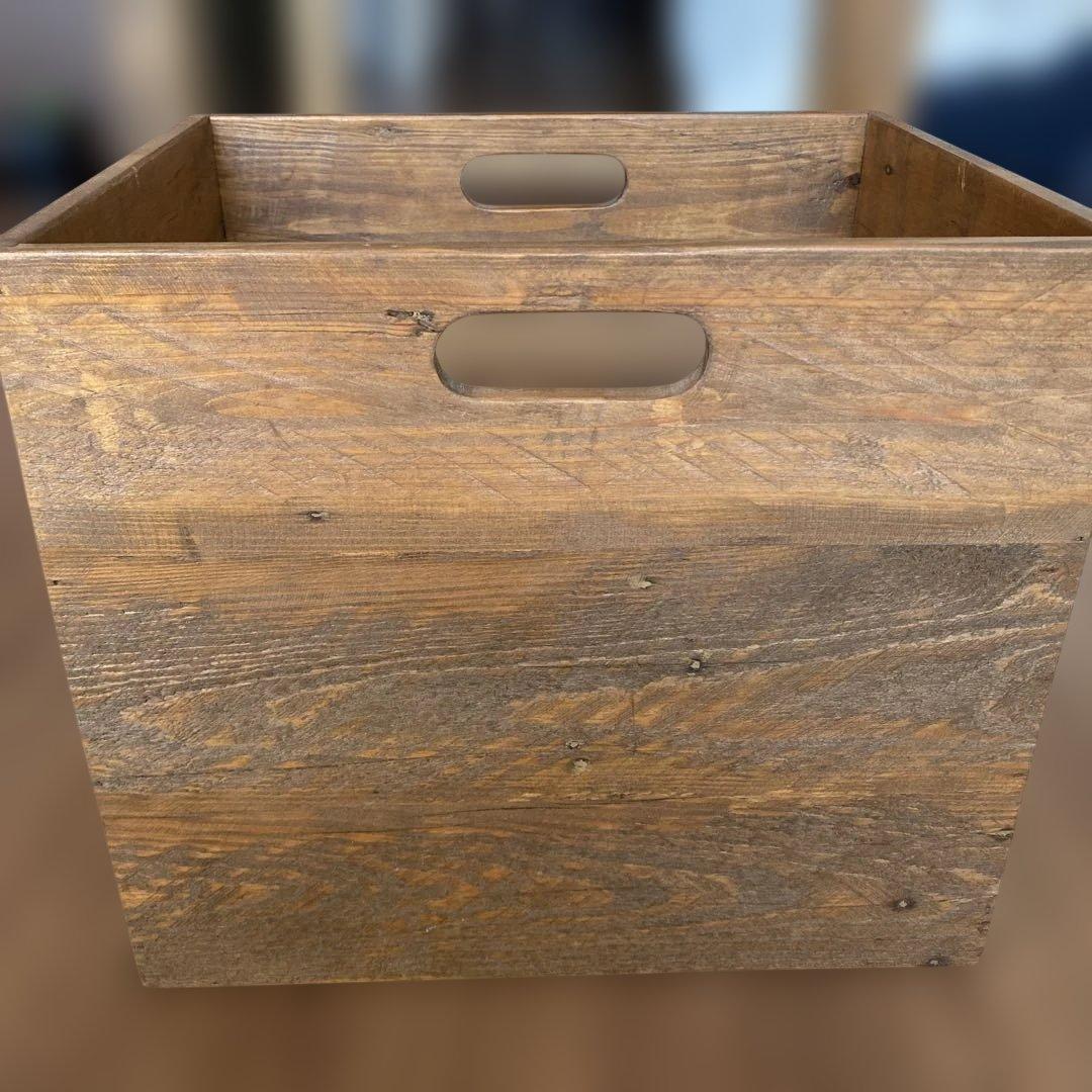 ニコアンド　シェルフ ベンチ ボックス 木製 アンティーク nikoand