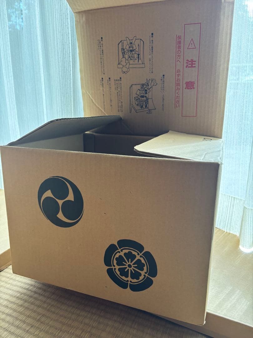 五月人形 武士の鎧飾り 正絹製