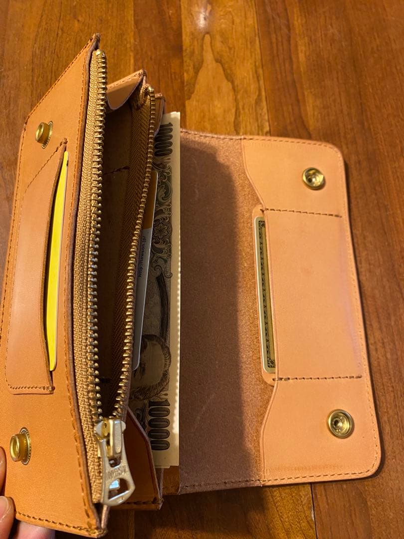 トラッカーウォレット　3層　迷彩