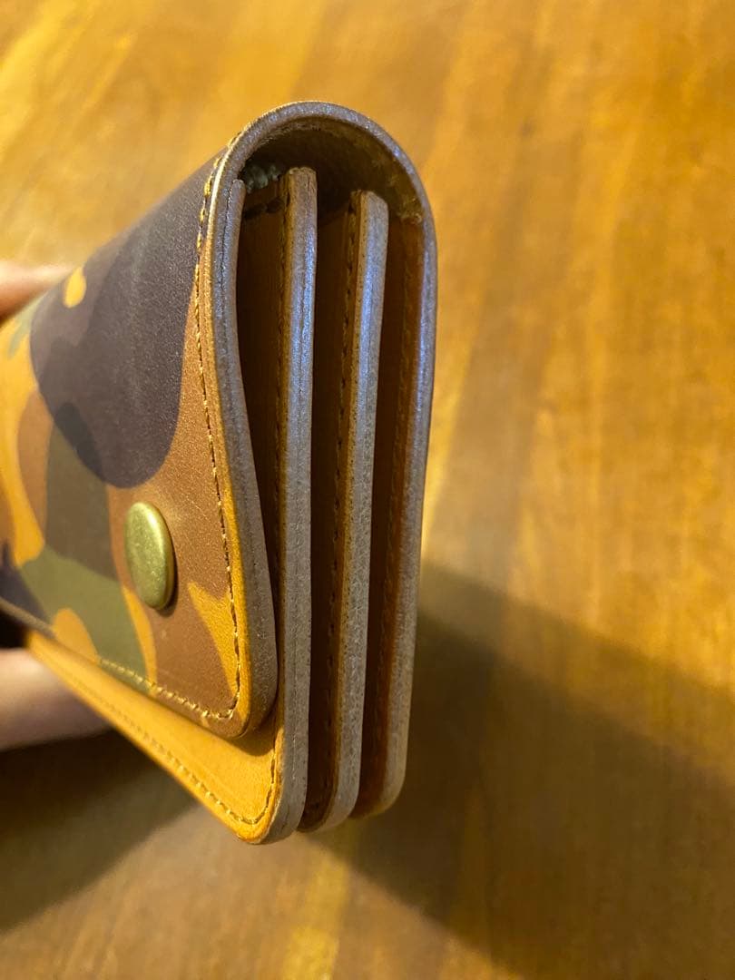 トラッカーウォレット　3層　迷彩