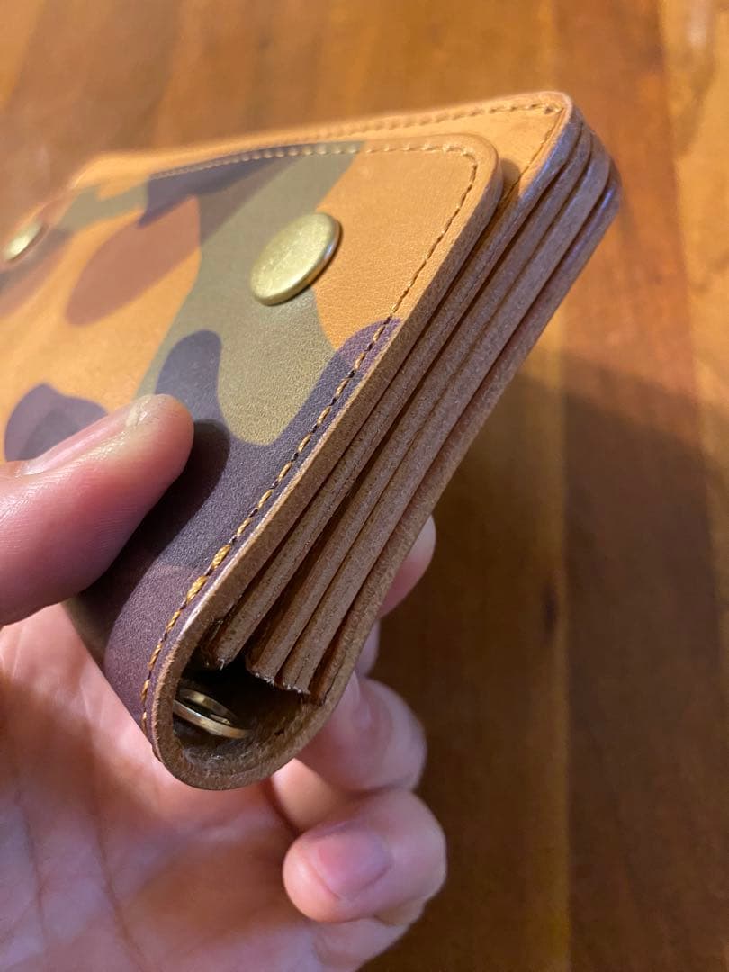 トラッカーウォレット　3層　迷彩