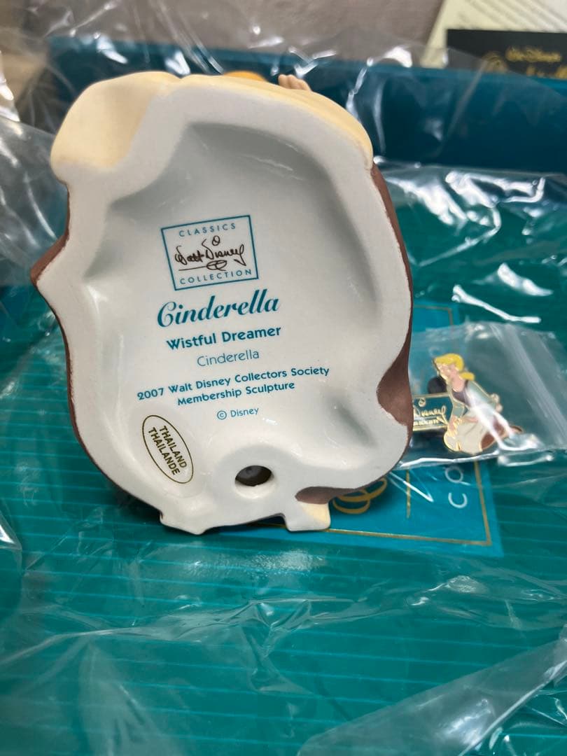 新品未使用 WDCC ディズニープリンセス シンデレラ フィギュア