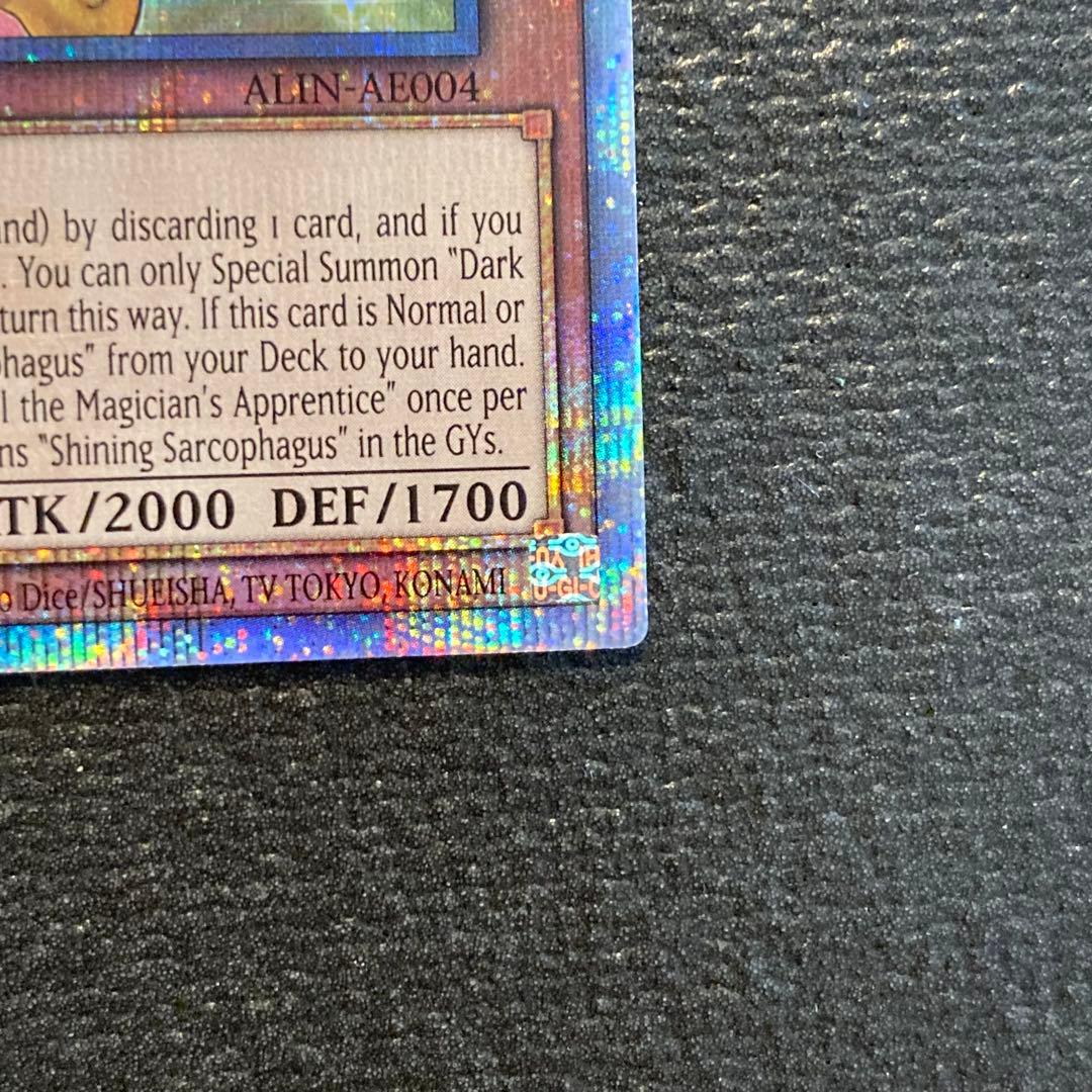 泰亜版 魔術師の弟子ブラックマジシャンガール クオシク 遊戯王 英語