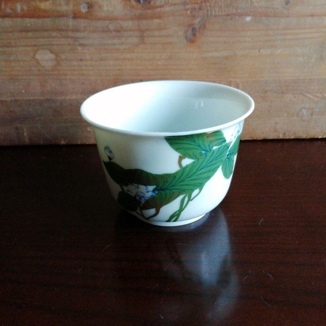 瀬戸焼　千峰園製　色絵鉢　11.5cm　明治～昭和初期