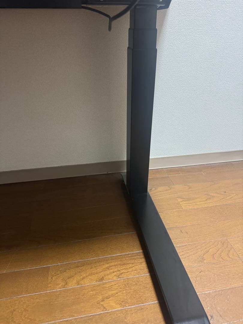 【美品】FlexiSpot電動昇降デスクE7 Pro 黒（脚+天板)