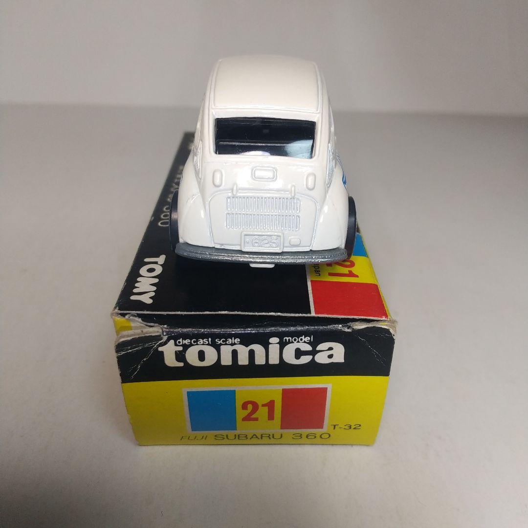 2841)トミカ 黒箱 日本製 スバル 360 ブリヂストン - メルカリ