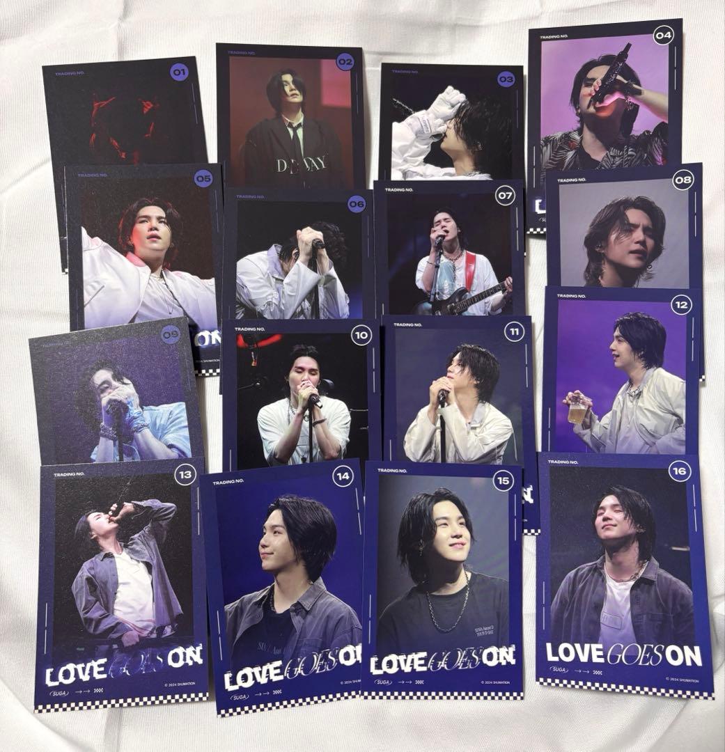 BTS SUGA ユンギ マスタニム マスター トレカ エコバッグ セット