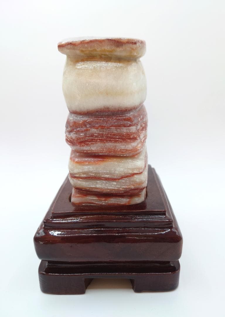 家宝！天然パワーストーン【台座付き】1.5Kg　肉形石、猪肉石、豚肉石、肉石