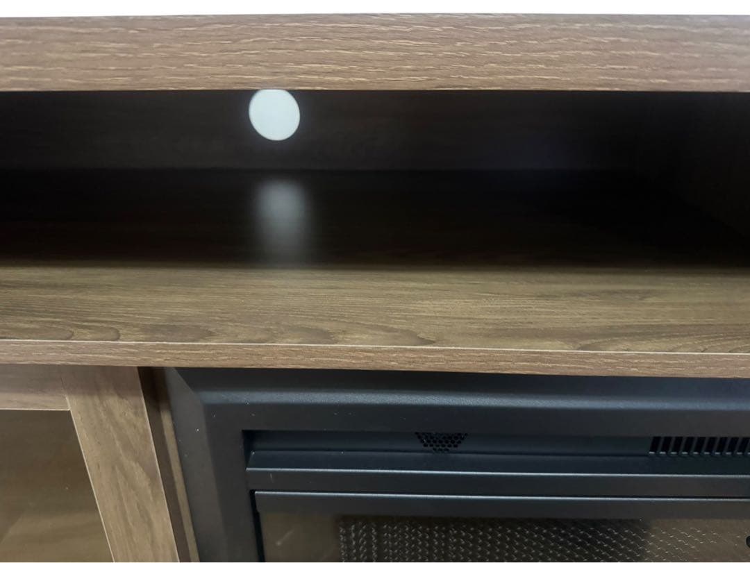 ◯【美品】luxstar 暖炉型テレビボード ヒーター付き