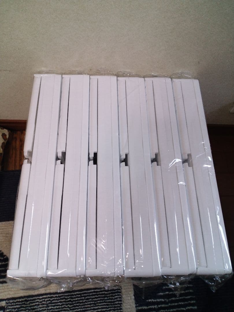 【残り１】ダイソー ジョイントできる扉付折りたたみ収納ケース 大サイズ６個セット