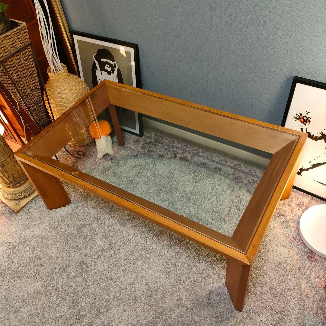 【廃盤希少】The Conran Shop チェリー無垢材 ローテーブル