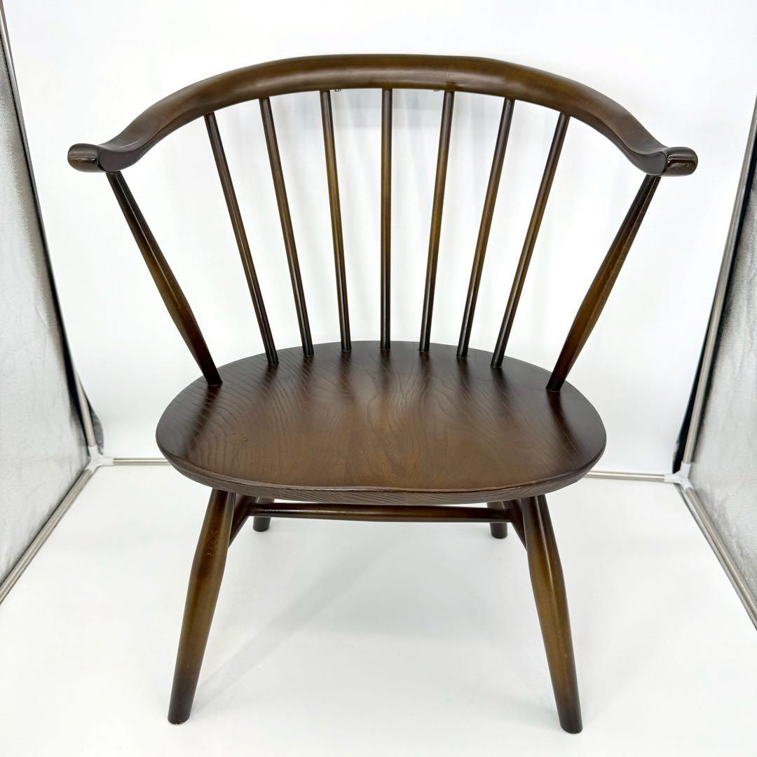 ERCOL アーコール スモーカーズチェア カウホーンチェア vintage