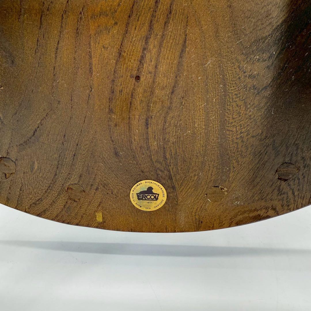 ERCOL アーコール スモーカーズチェア カウホーンチェア vintage