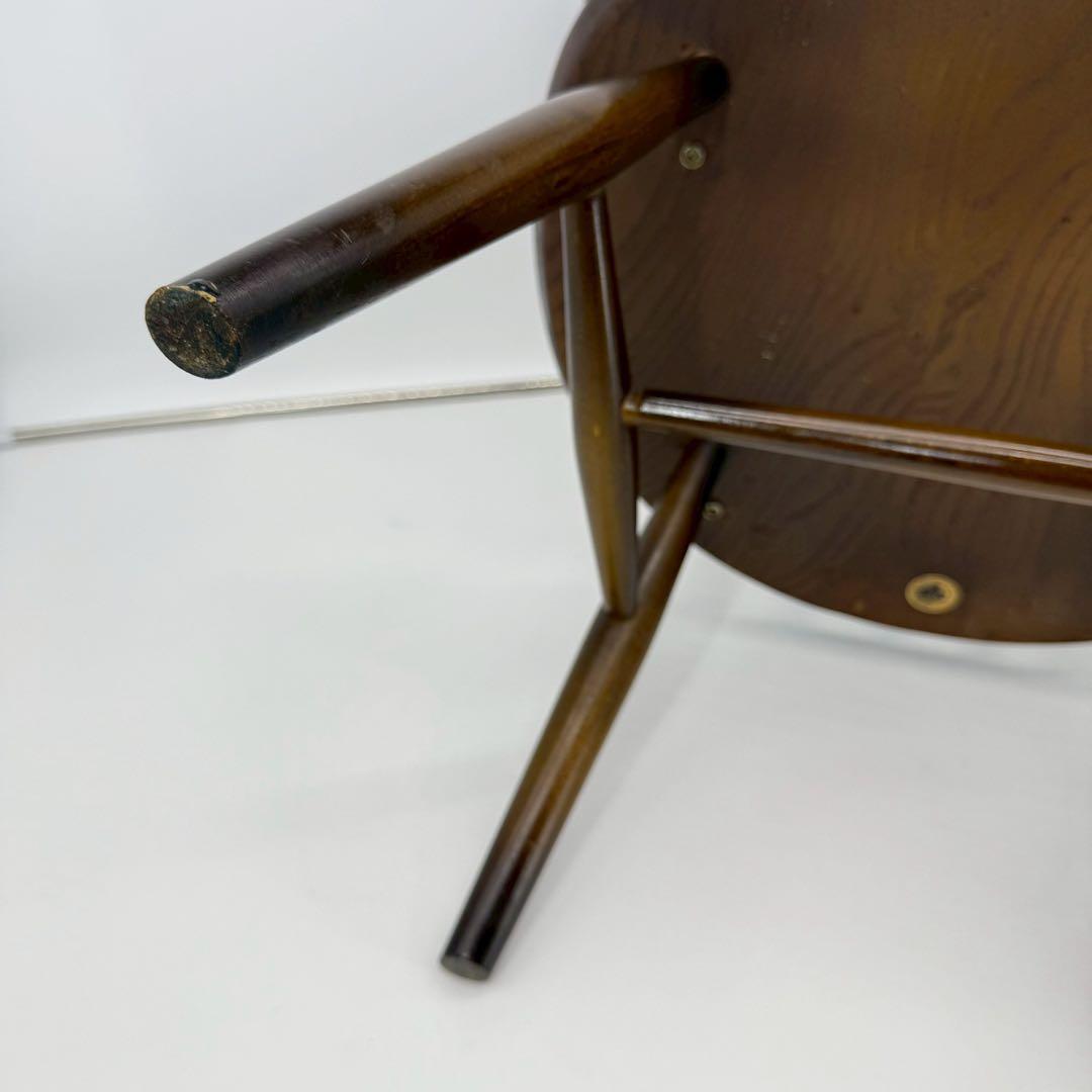 ERCOL アーコール スモーカーズチェア カウホーンチェア vintage