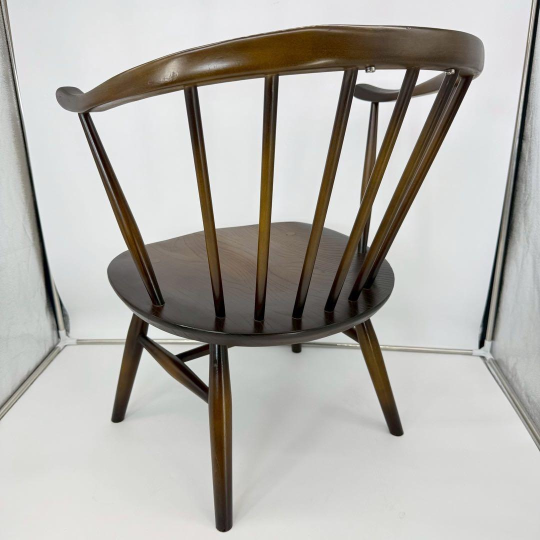 ERCOL アーコール スモーカーズチェア カウホーンチェア vintage