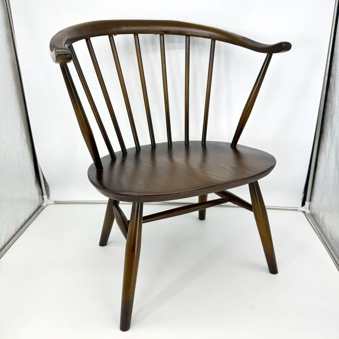 ERCOL アーコール スモーカーズチェア カウホーンチェア vintage