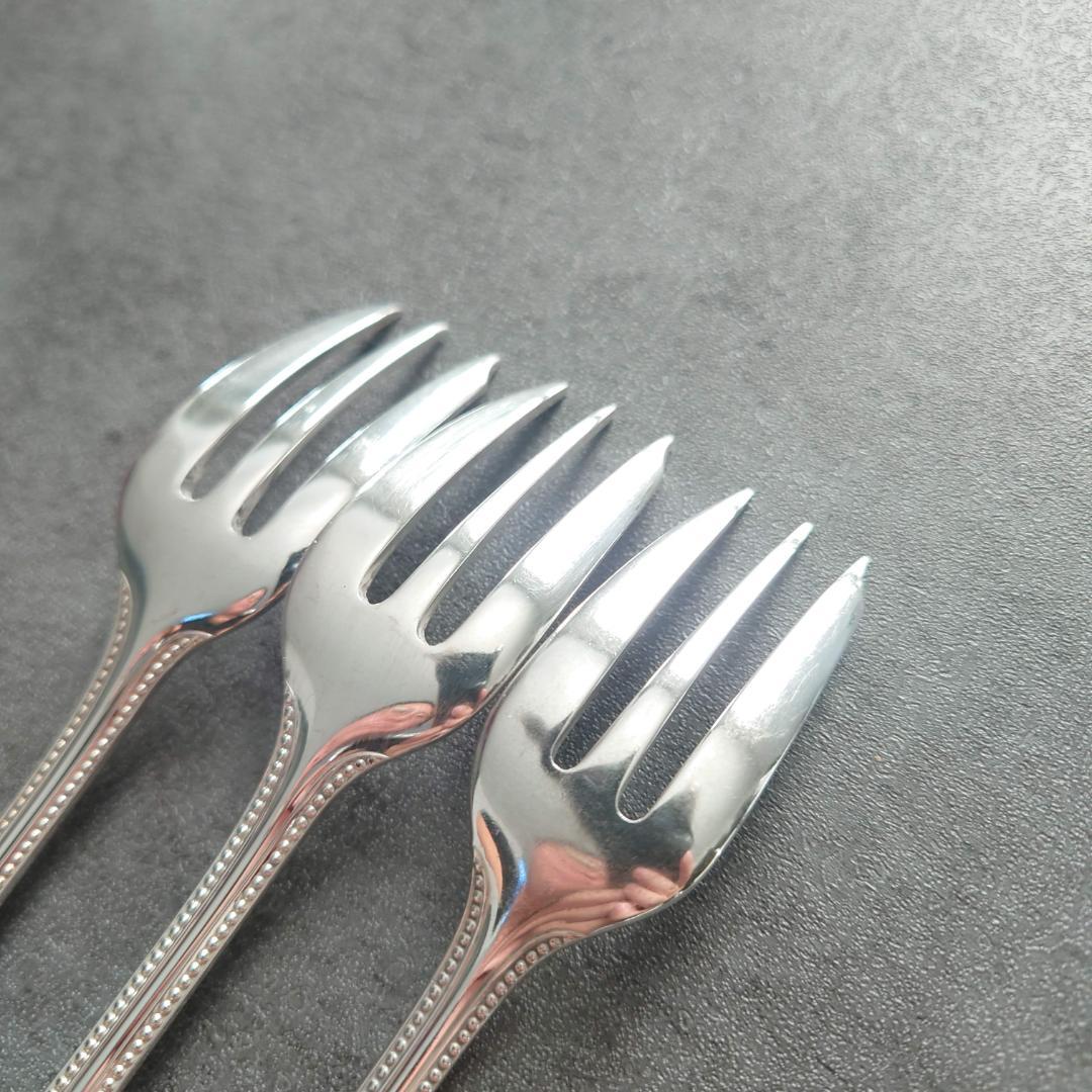 クリストフル パール ケーキフォーク 3点