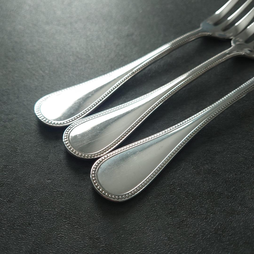 クリストフル パール ケーキフォーク 3点