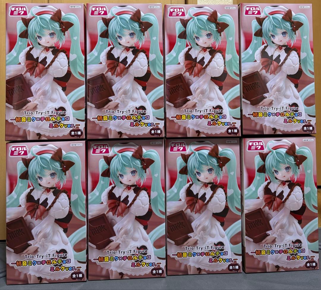 Trio-Try-iT Figure 初音ミク×チロルチョコ ミルクver - メルカリ