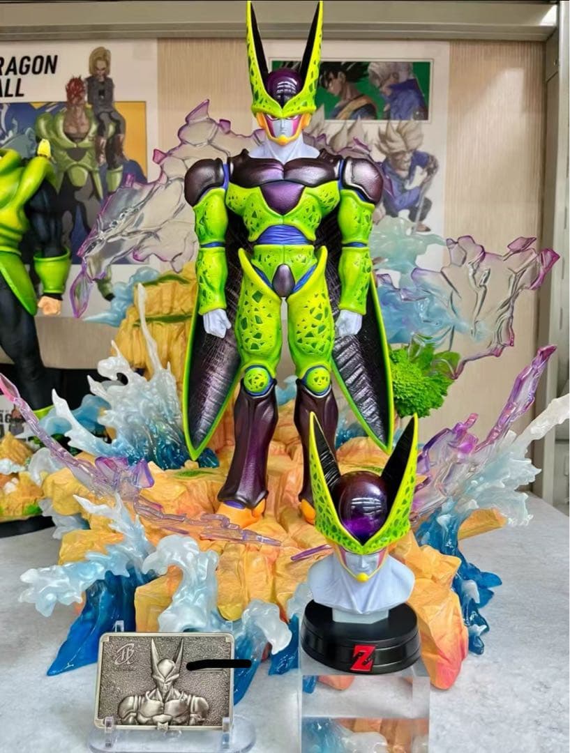 ドラゴンボール セル ガレキ ガレージキット スタチューX①⑦