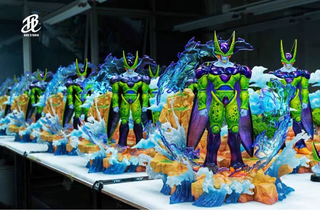 ドラゴンボール セル ガレキ ガレージキット スタチューX①⑦