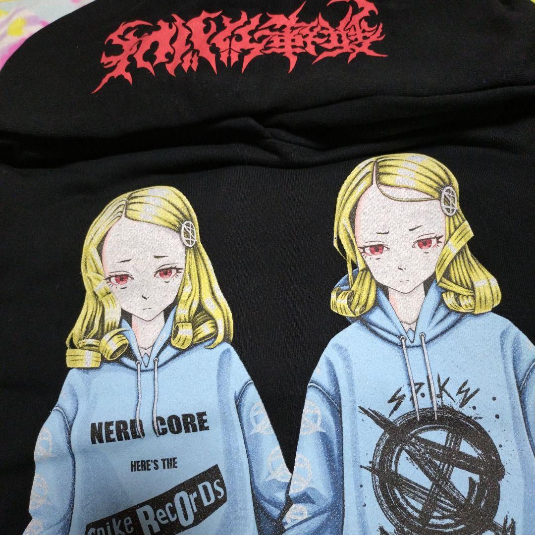 SPIKE RECORDINGS by HISASHI ツインズパーカー - メルカリ