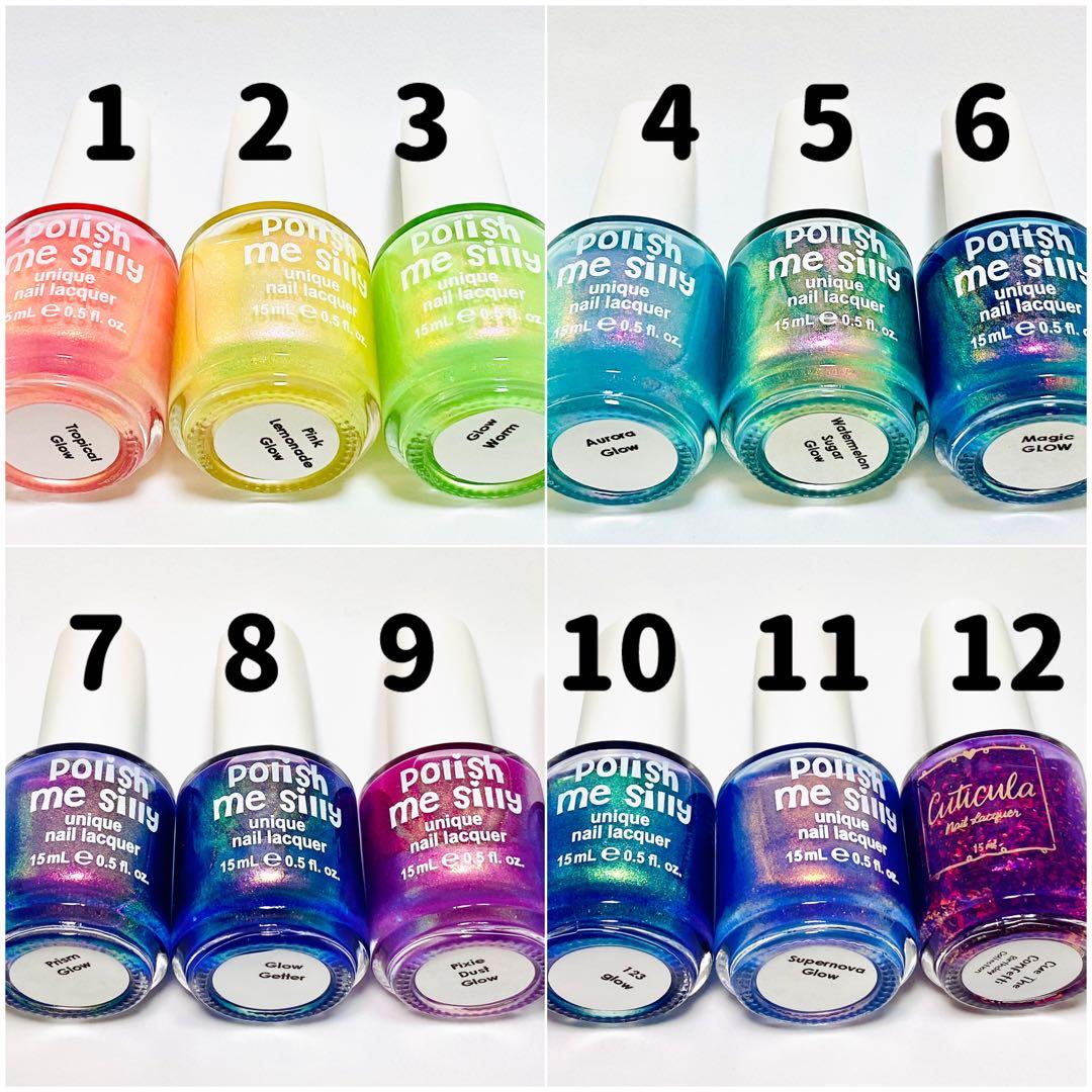 【値下げ中】ネイルポリッシュ12本セット　偏光カラー　海外ネイル　まとめ売り