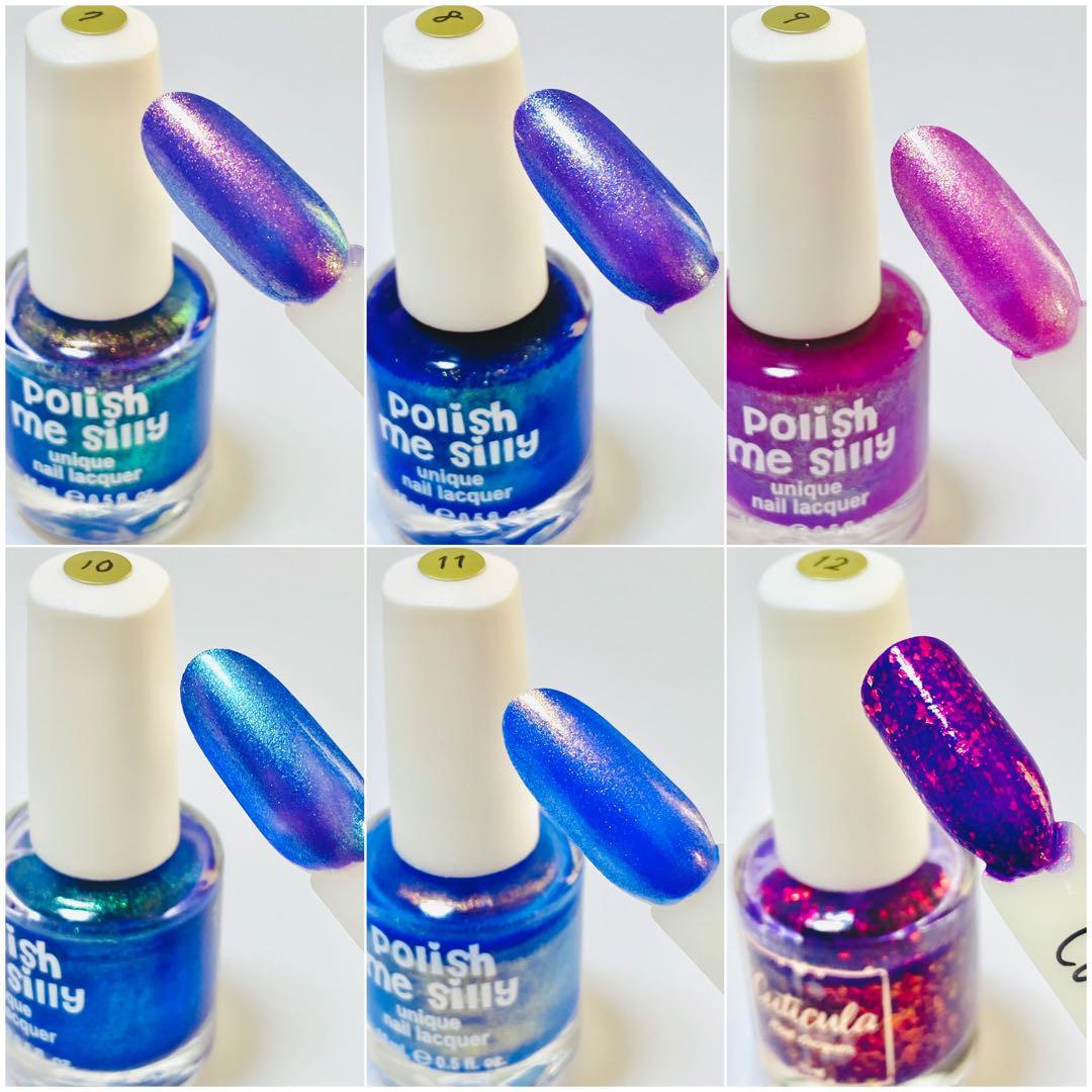 【値下げ中】ネイルポリッシュ12本セット　偏光カラー　海外ネイル　まとめ売り