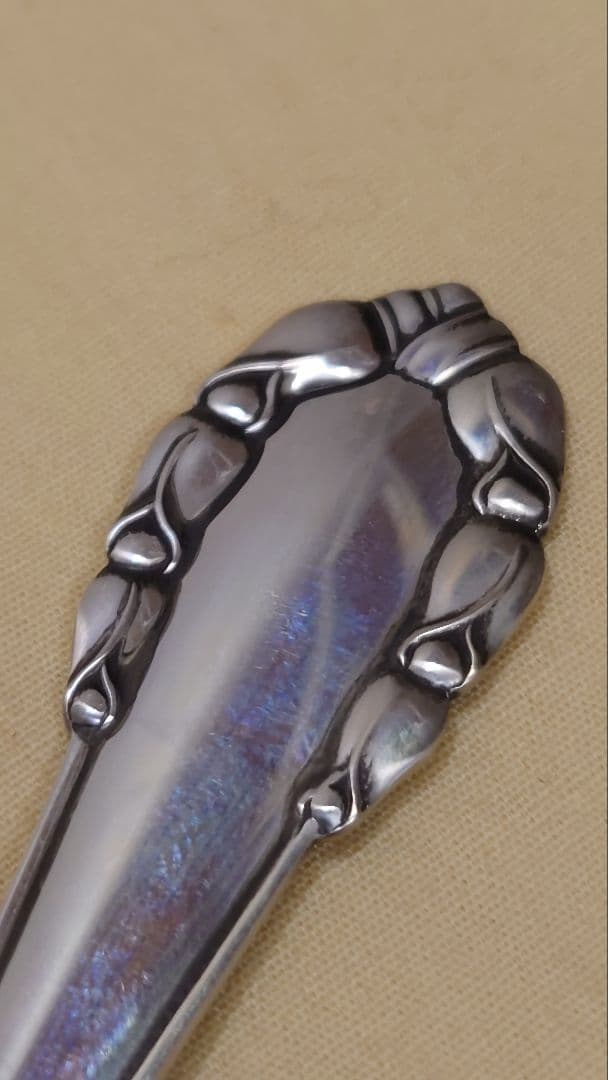 ジョージ・ジェンセン　銀製　リリー・オブ・ザ・ヴァレー　スプーン　6本セット