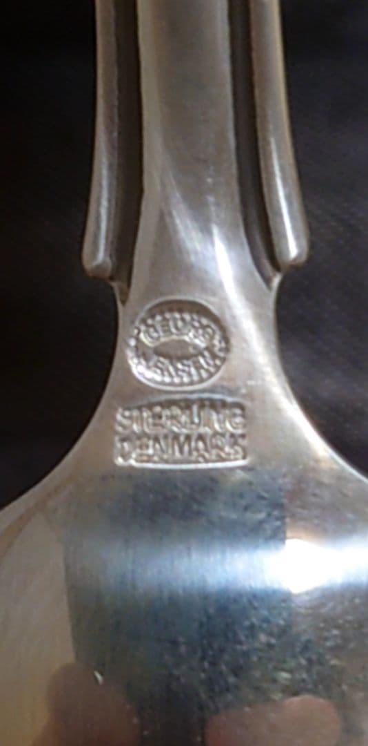 ジョージ・ジェンセン　銀製　リリー・オブ・ザ・ヴァレー　スプーン　6本セット