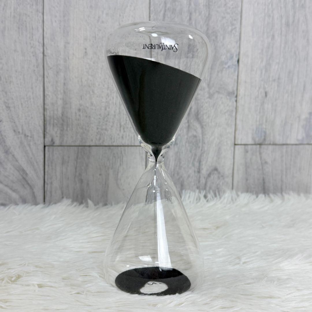 希少♡新品未使用♡Saint Laurent サンローラン ブランドロゴ 砂時計