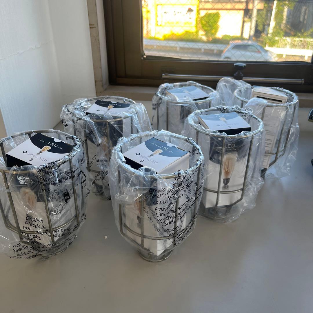 【新品】JAVALO ELF シーリングファン 6灯 LED JE-CF048