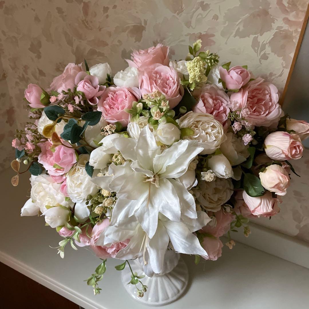 フラワーアレンジメント 造花