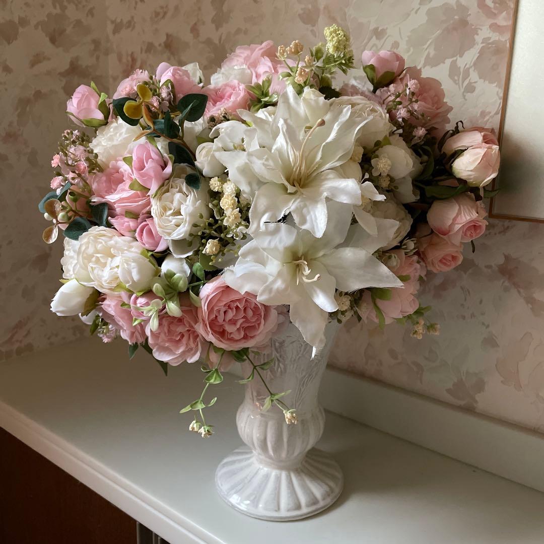 フラワーアレンジメント 造花