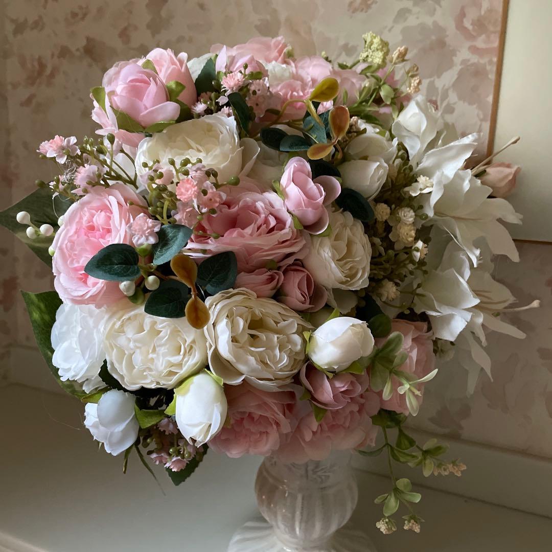 フラワーアレンジメント 造花