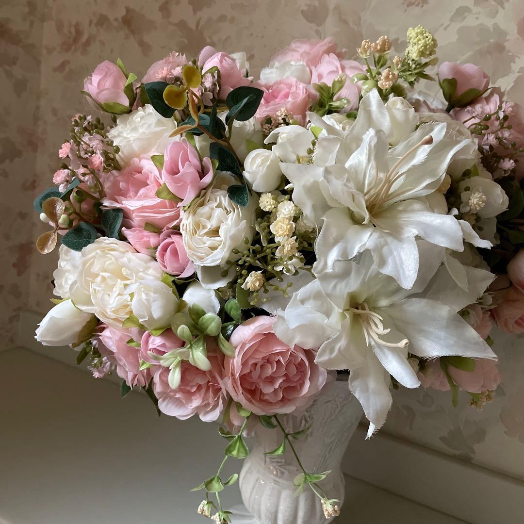 フラワーアレンジメント 造花