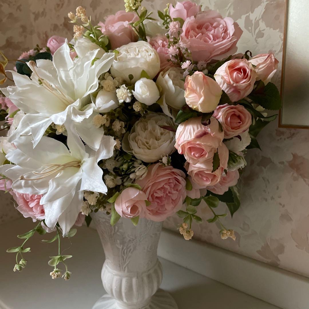 フラワーアレンジメント 造花