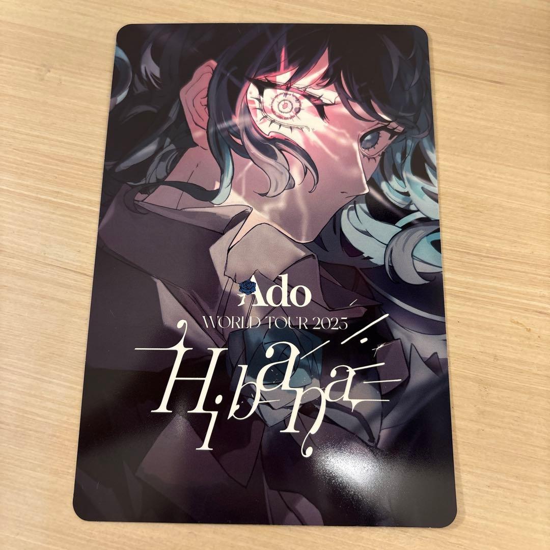 Ado WORLD TOUR 2025 VIP特典ブローチ＆オリジナルカード - メルカリ