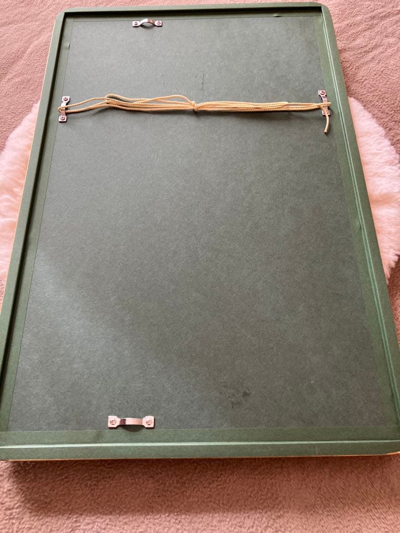 鏡 l ミラー l 吉川和人 l 四角小(丸かど金箔重貼)