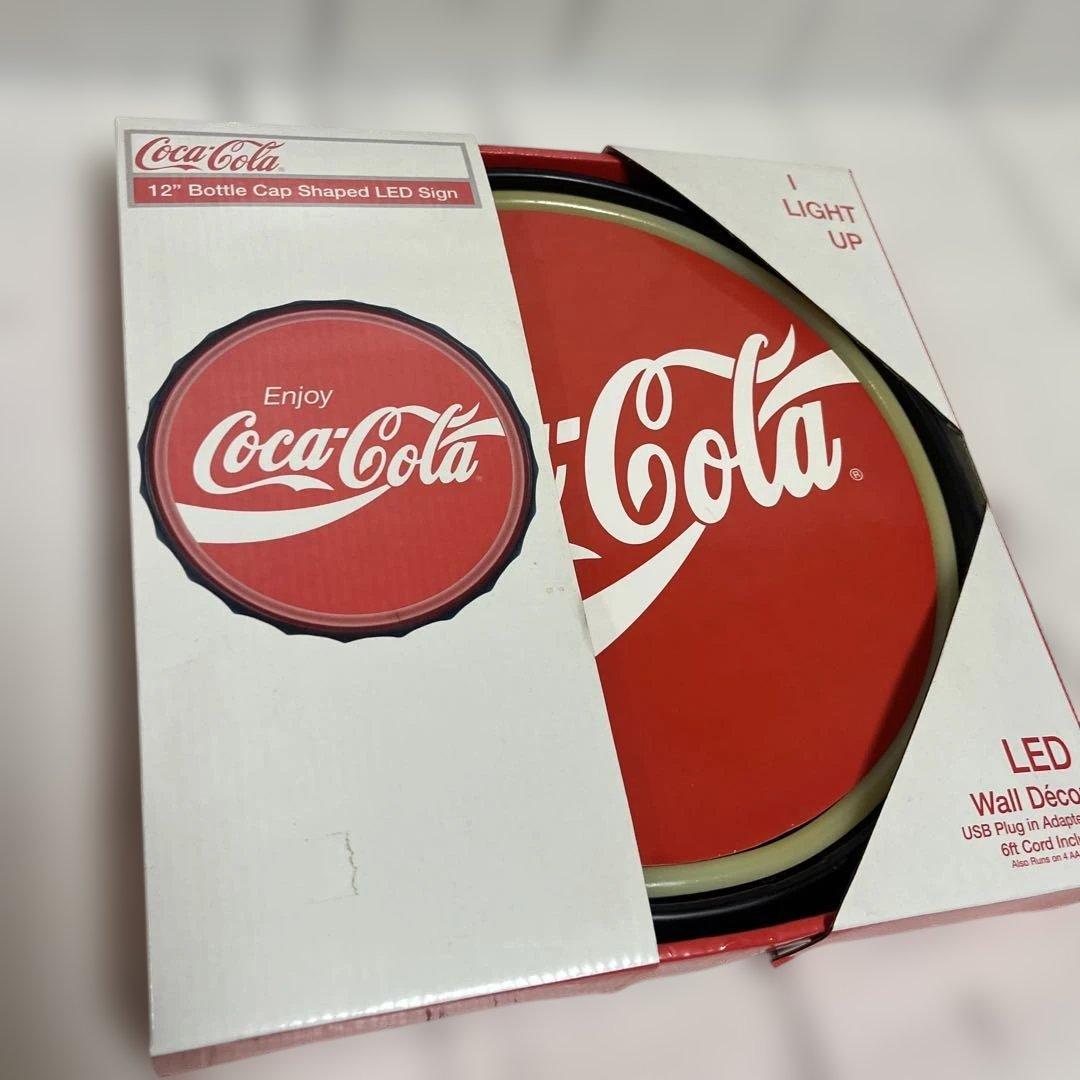 【完売品】Coca-Cola ネオンライト 壁掛け用　LEDライト