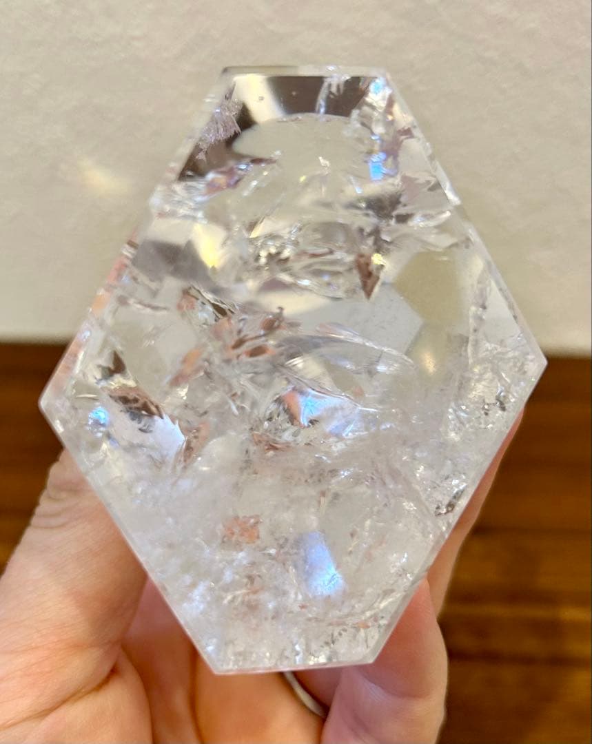 パワーストーン レムリアンクォーツ ミナスジェライス州 新品未使用 透明度抜群！