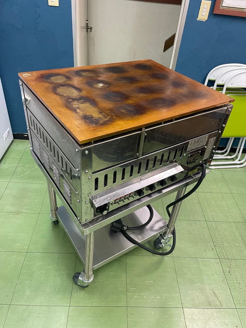 大和田製作所OWD-0401 スーパー電子火床どら焼き他銅板グリドル2018年製